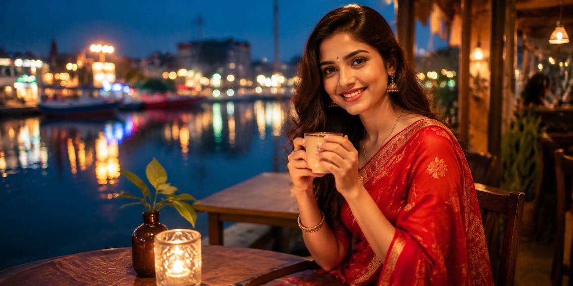 খুলনায় ক্যাসিনো অ্যাপে সাড়ি পরিহিত ব্যবহারকারী